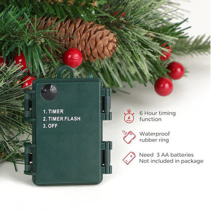 🔥Продадени над 10 000 броя! 🏆 Хитова изкуствена мини коледна елха за 2025 година🎄