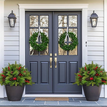 🔥Продадени над 10 000 броя! 🏆 Хитова изкуствена мини коледна елха за 2025 година🎄